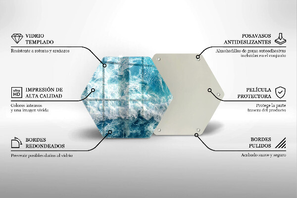 Tábua corte Ondas do mar