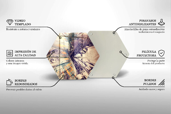 Tábua para cozinha Composição moderna