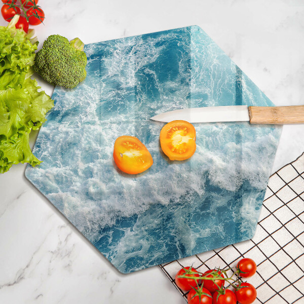 Tábua para corte Ondas do mar