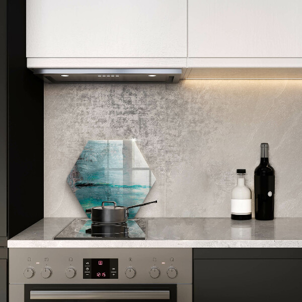 Tábua para cozinha Fundo de pintura abstrata