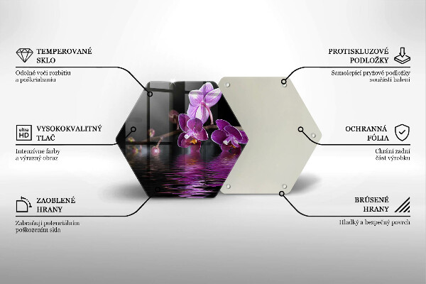 Tábua para cozinha Água Zen de Orquídea