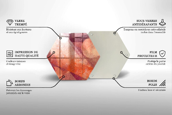 Tábua corte Arte abstrata