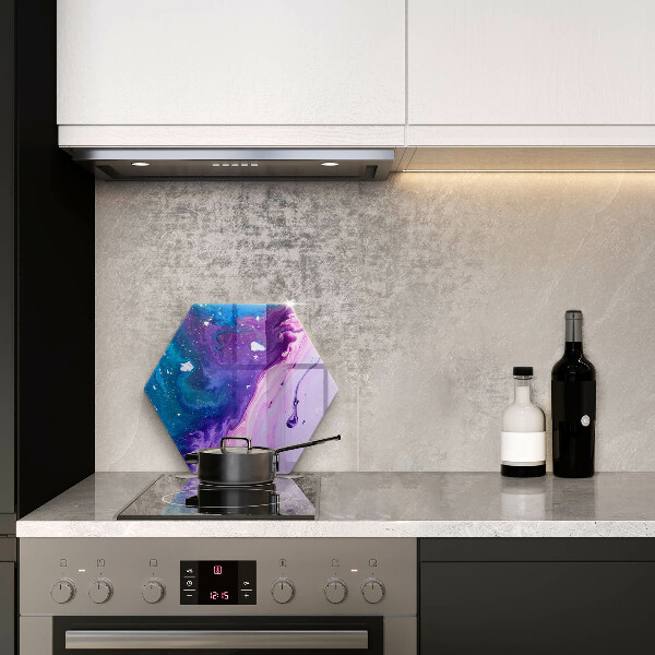 Tábua para cozinha Tinta abstrata
