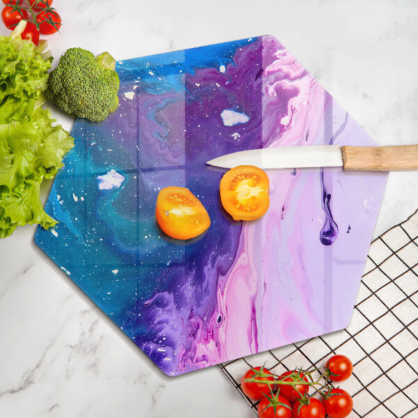 Tábua para cozinha Tinta abstrata