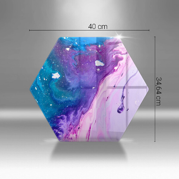 Tábua para cozinha Tinta abstrata