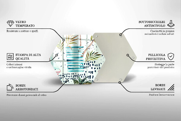 Tábua de vidro Ilustrações de férias