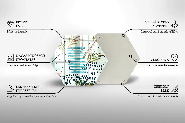 Tábua de vidro Ilustrações de férias
