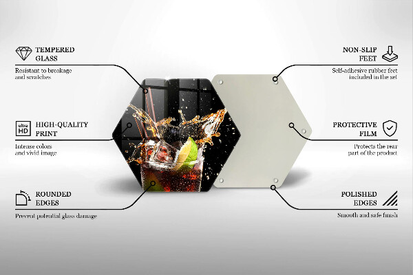 Tábua de cortar alimentos Beber com gelo