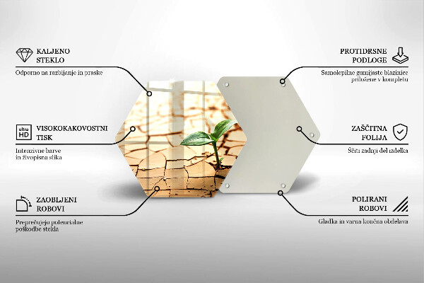Tábua para corte Uma planta solitária