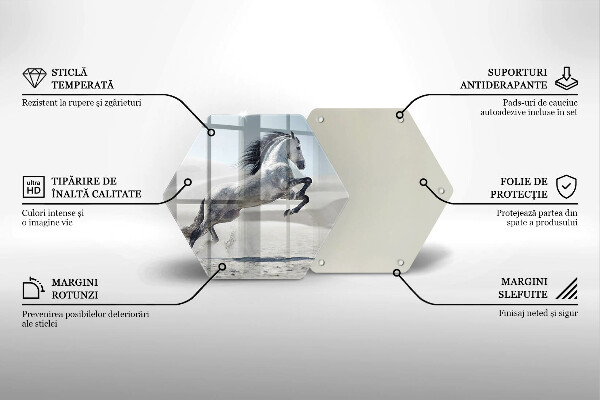 Tábua cozinha Cavalo branco corcel