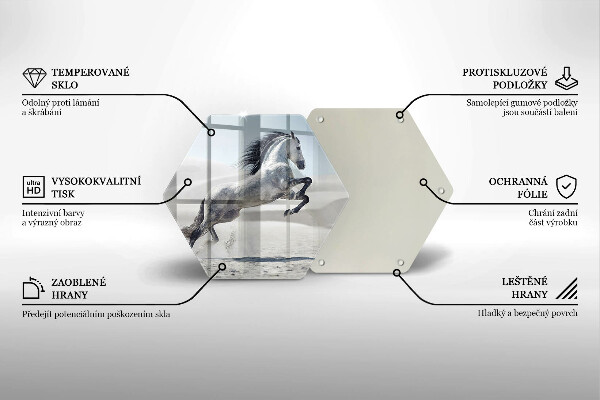 Tábua cozinha Cavalo branco corcel