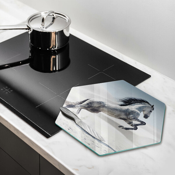 Tábua cozinha Cavalo branco corcel