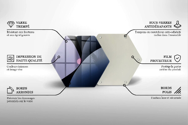 Tábua de cortar Formas abstratas