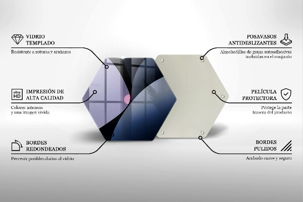 Tábua de cortar Formas abstratas