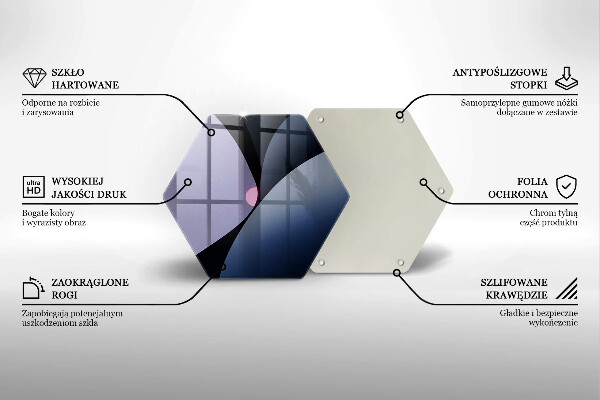 Tábua de cortar Formas abstratas