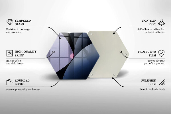 Tábua de cortar Formas abstratas