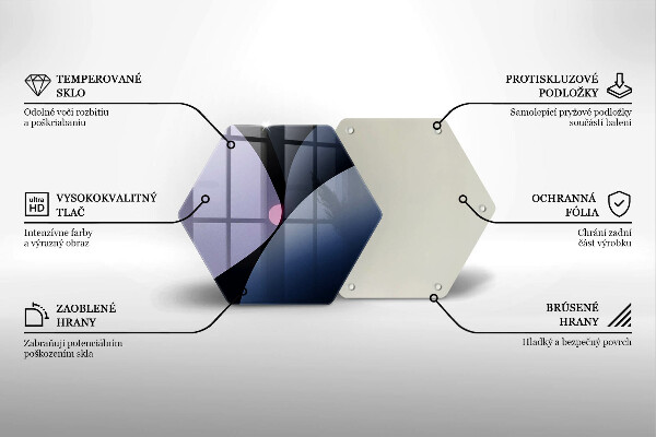 Tábua de cortar Formas abstratas