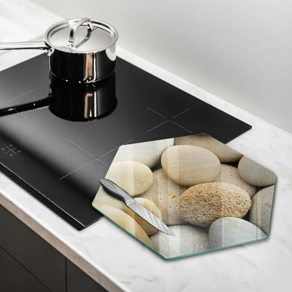 Tábua de corte Padrão de pedras ovais