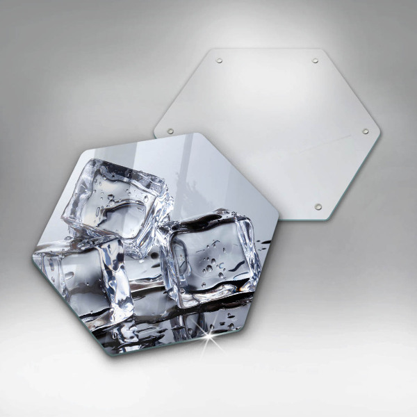 Tábua de cortar alimentos Cubos de gelo