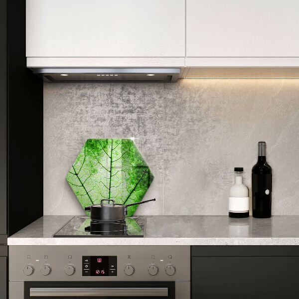 Tábua cozinha Nervuras decorativas das folhas