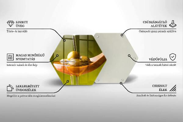 Tábua de cortar alimentos Azeite e azeitonas