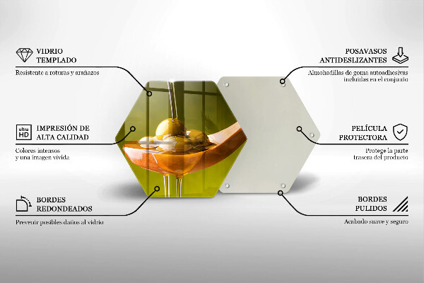 Tábua de cortar alimentos Azeite e azeitonas