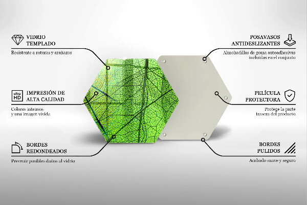 Tábua de cortar alimentos Natureza das nervuras das folhas