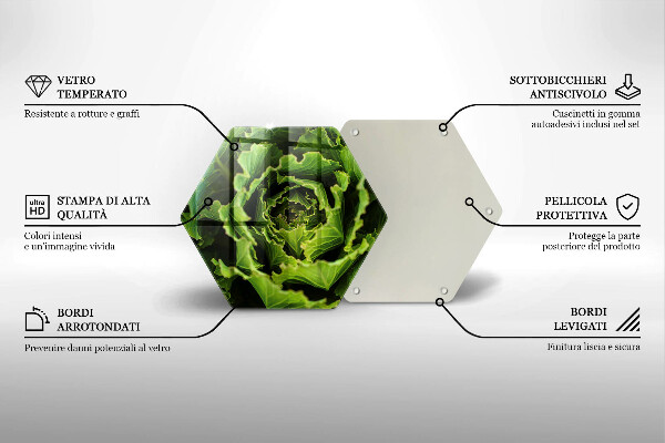 Tábua cozinha Comer folhas de alface