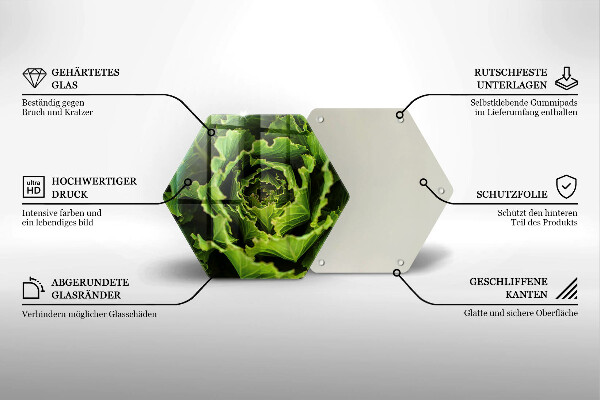 Tábua cozinha Comer folhas de alface