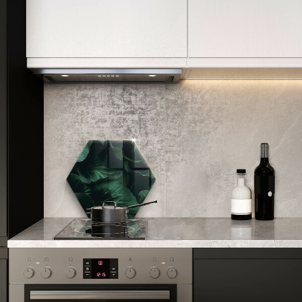 Tábua para corte Folhas escuras selvagens