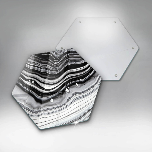 Tábua de cortar Abstração de tinta