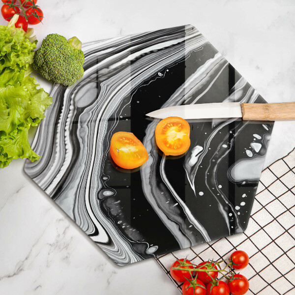 Tábua para corte Abstração de tinta