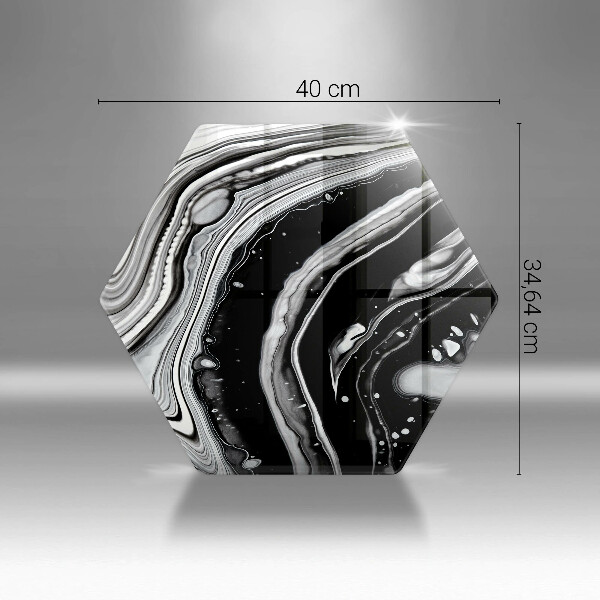 Tábua para corte Abstração de tinta