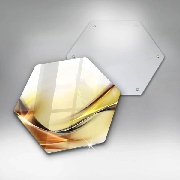 Tábua corte Linhas abstratas de luz