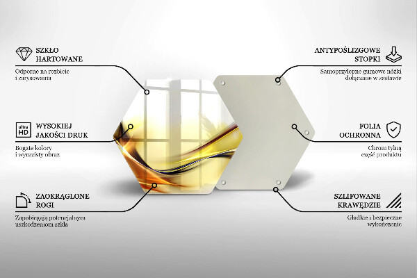 Tábua corte Linhas abstratas de luz