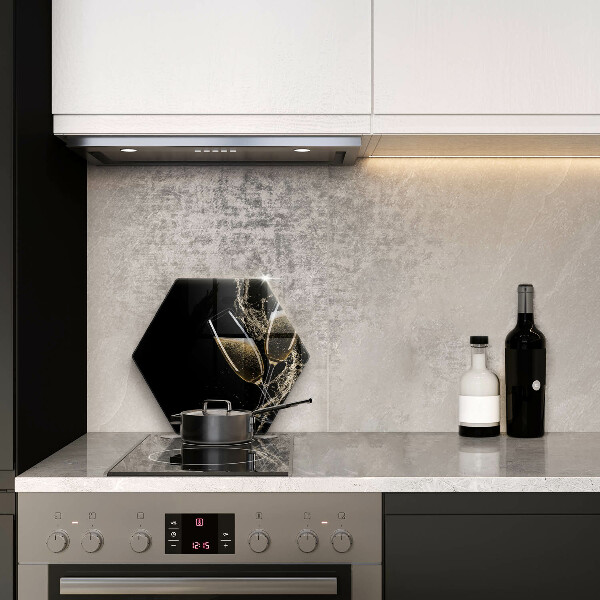 Tábua para cozinha Taças de champanhe