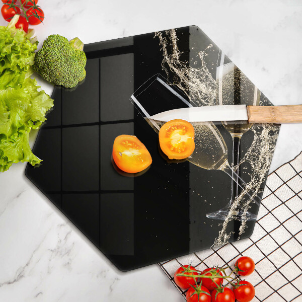 Tábua para cozinha Taças de champanhe