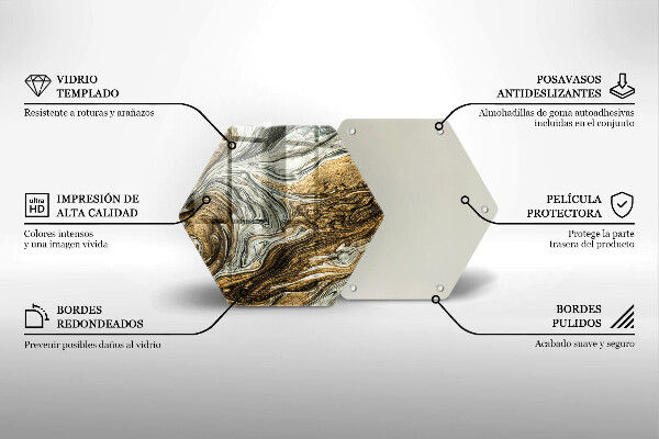 Tábua cozinha Abstração rica