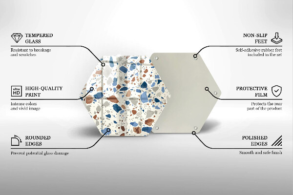 Tábua corte Grés decorativo