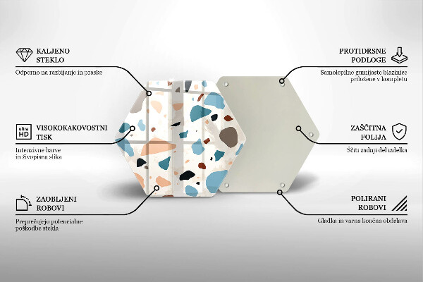 Tábua para corte Grés decorativo