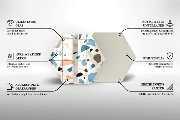 Tábua para corte Grés decorativo