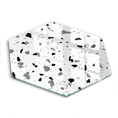 Tábua de vidro Grés decorativo