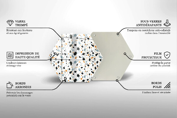 Tábua de cortar alimentos Grés decorativo