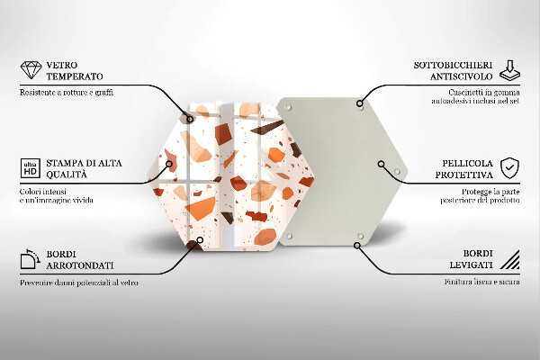 Tábua cozinha Grés decorativo