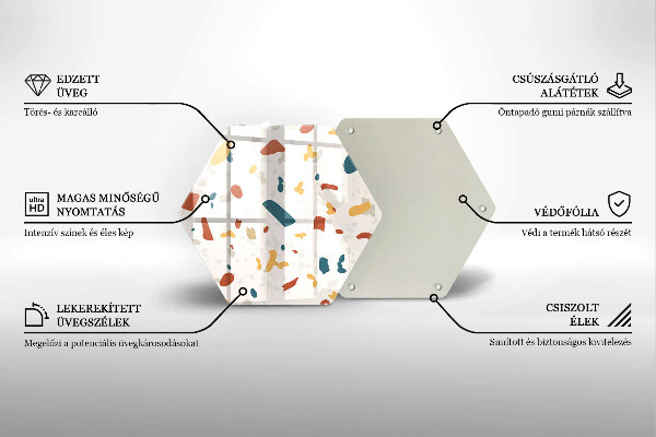 Tábua para cozinha Grés decorativo