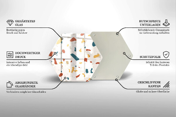 Tábua para cozinha Grés decorativo