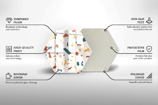 Tábua para cozinha Grés decorativo