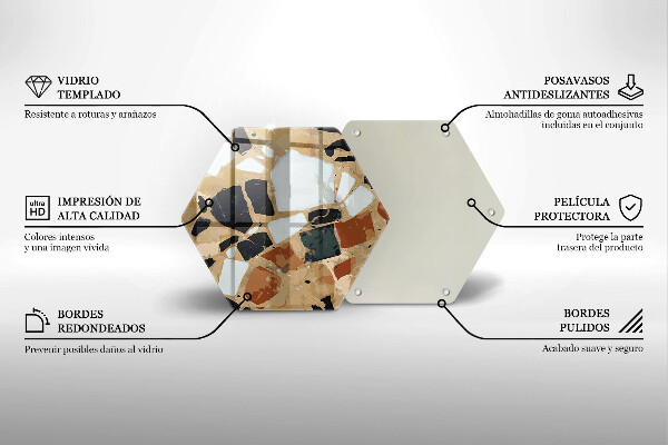 Tábua de cortar alimentos Lajes de pedra decorativas