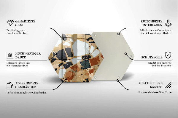 Tábua de cortar alimentos Lajes de pedra decorativas