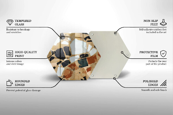 Tábua de cortar alimentos Lajes de pedra decorativas